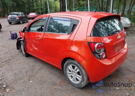 2012 Chevrolet Sonic 2Lt из США, поврежденный, VIN 1G1JC6SH0C4153470